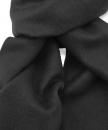 Unisex sjaal viscose zwart