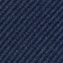 Pocket square silk repp navy blue