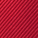 Pocket square silk repp red